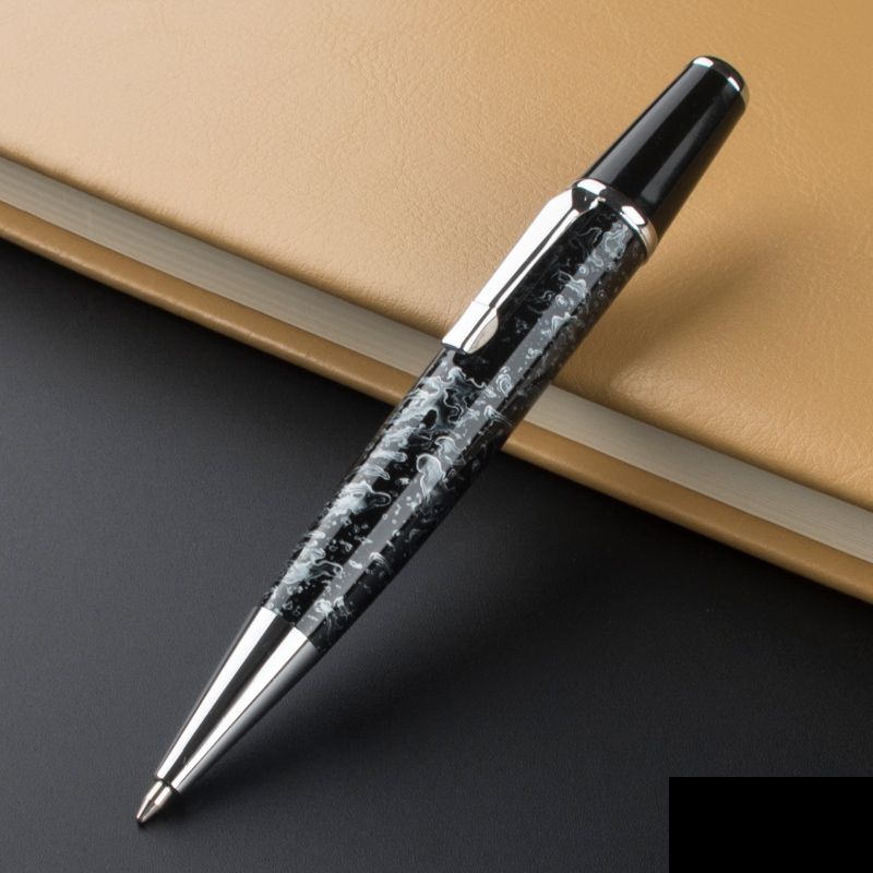 LADY-MIRROR - elegantné kovové pero - krásny zdobený povrch - otočný mechanizmus