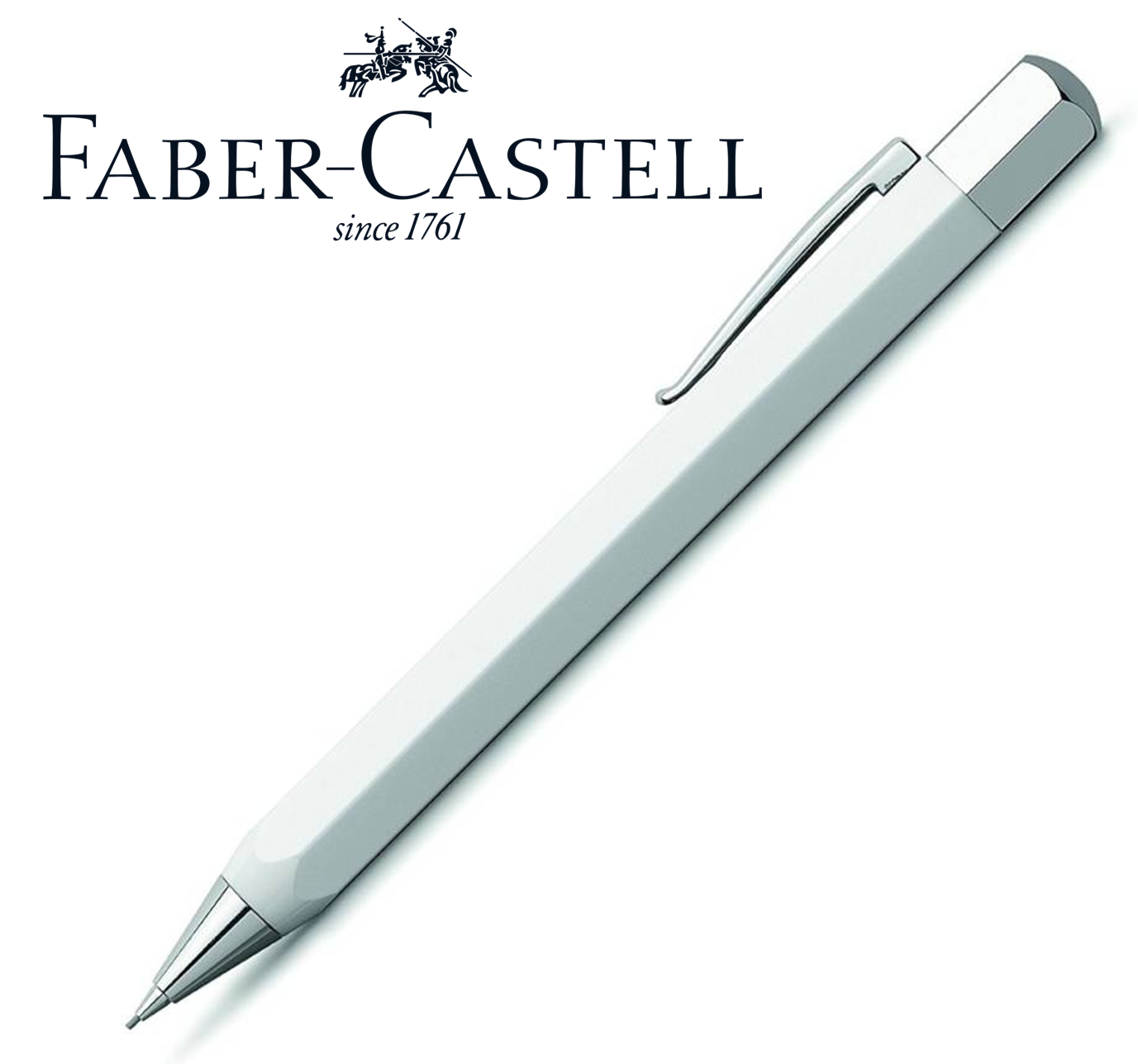Faber-Castell - ONDORO - biela živica (mechanická ceruzka 0.7mm)