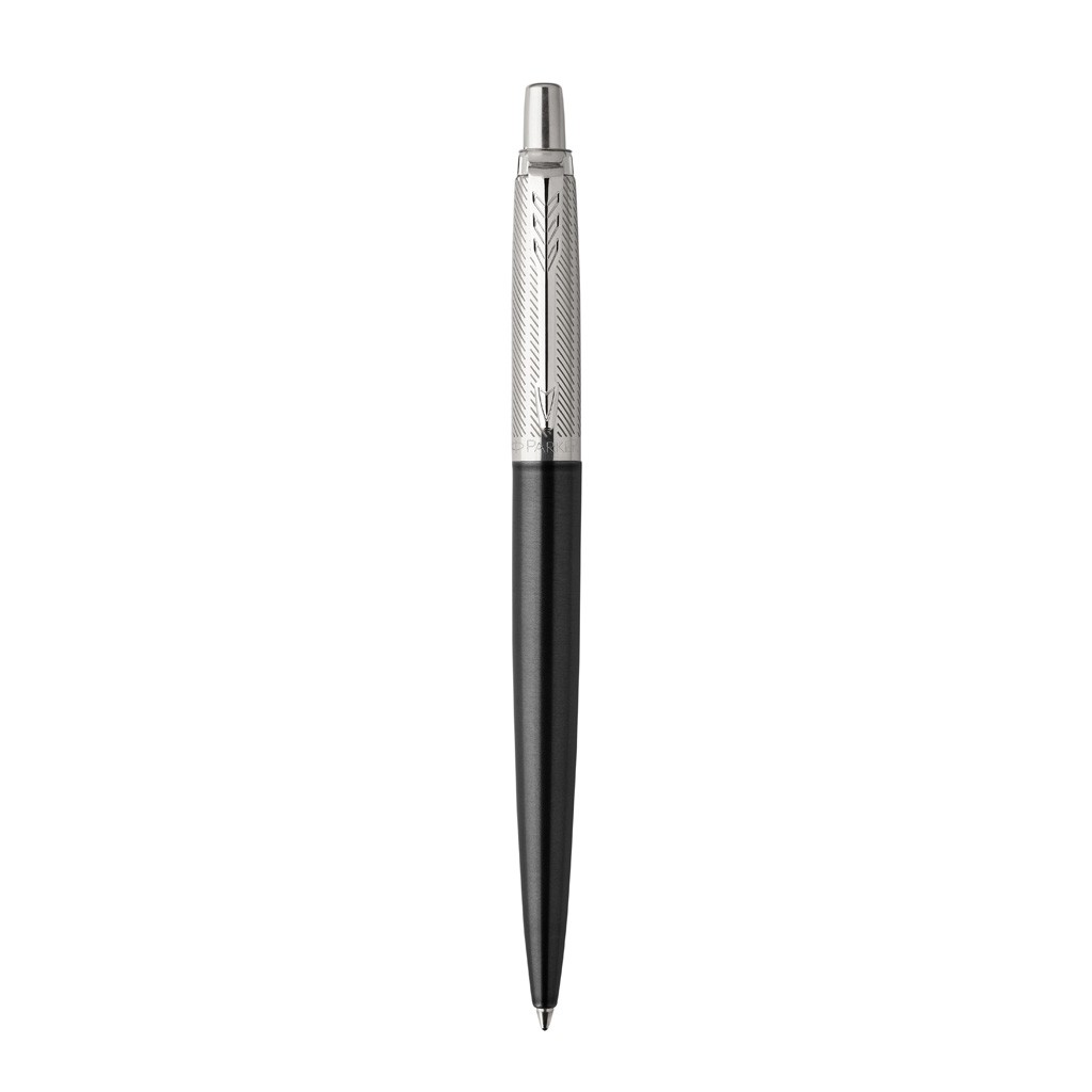 Parker Jotter Premium Tower Grey Diagonal  - guľôčkové pero (modrá náplň)