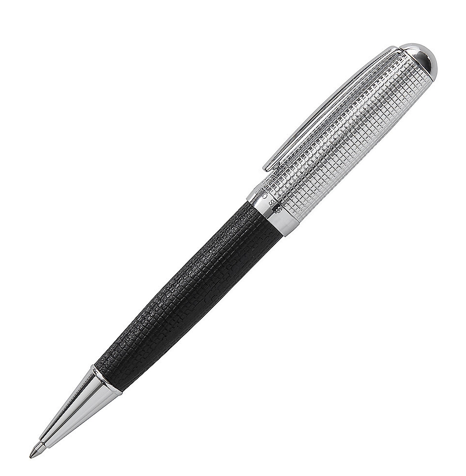 HUGO BOSS - luxusné chromované guľôčkové pero - gravírované