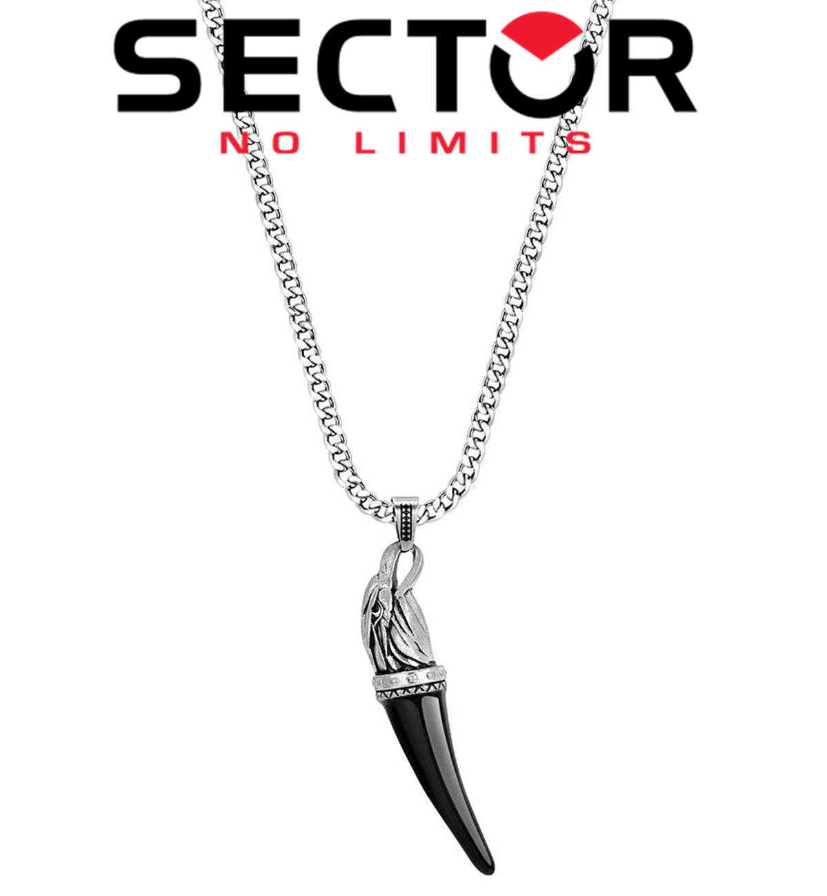 SECTOR - pánsky značkový náhrdelník orol - prívesok s retiazkou