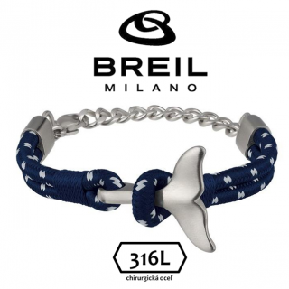 BREIL (Milano) - pánsky náramok - nastaviteľná veľkosť - oceľ