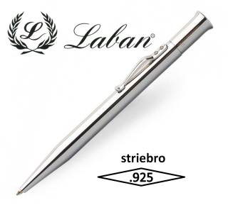 LABAN (Germany) - luxusné pero vyrobené zo striebra 925/000 (Ag), váha (cca) 31g